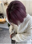 ピンクバイオレットボブ