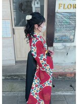 フラワー(Flower)&nbsp;袴の着付け+ヘアセット