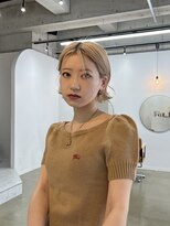 ウッド(uood) 【uood】ボブ×ハイトーンベージュ