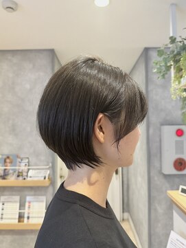 ラボヌールヘアー オリビエ 北千住店(La Bonheur hair Olivier) ショート×シアカーキ