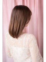 カバーヘア ブリス 志木南口駅前店(COVER HAIR bliss)&nbsp;艶カラーシルキーベージュエアーストレートZ志木20代30代40代