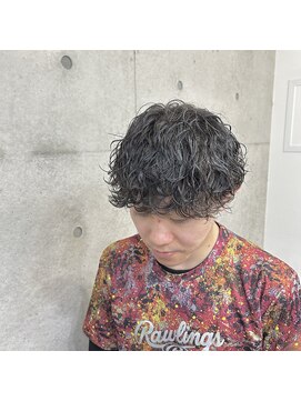 メルシー トータル ブランディング サロン(merci TOTAL BRANDING SALON) Vマッシュ×波巻きスパイラル 横浜