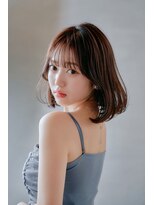 ヘアーアンドカラー プラーチェ 相模原(hair color Plaatje)&nbsp;【スタイリング簡単☆】大人美人韓国風ボブ☆相模原ボブ