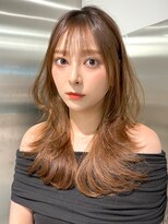 ロンドウル 熊本(Lond ulu) 大人美人なlayer style /ネオ韓国layer cut/フォギーベージュ