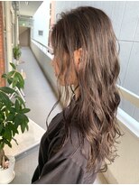 トゥーリ 二日市店(tuuli)&nbsp;大人女性◆艶レイヤー前髪ピンクベージュ 髪質改善 縮毛矯正