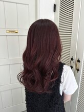アコレ カリテ 草津店(ACCOLE qualite) チェリーピンク/ブリーチなしダブルカラー/１０代２０代