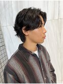 毛流れリバースフェザーパーマショート!!