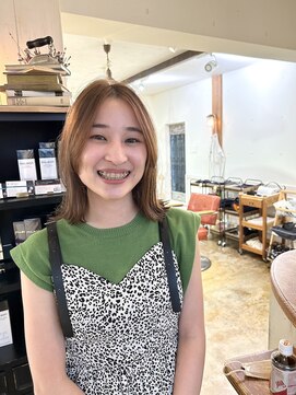 ヘアラウンジ アンリオ(hair lounge an rio) ミディアムボブ