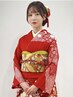 ☆【振袖】振袖着付け＋ヘアセット　15950→13500（税込）