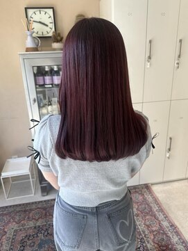 インク バイ アルテフィーチェ 甲子園口(ink by artefice) ボルドーカラー/ワインレッド＠20代/30代