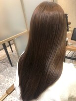 ジーナ 船橋(Zina)&nbsp;髪質改善＊ロングレイヤーグレーベージュ＊美髪【Zina船橋】