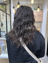 オッジバイケンジ(oggi by KENJE)&nbsp;ミディアム/くるくるパーマ／ウェーブパーマ／くせ毛パーマ