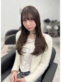 透明感ベージュカラー