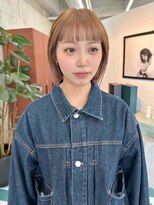 ノエ(noe)&nbsp;ホワイトグレージュ/デジタルパーマ/チェリーブラウン/栄c109