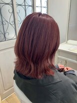 ルシードスタイル グローバルディー 稲毛店(LUCIDO STYLE GLOBAL.D)&nbsp;ピンクカラー20代30代40代髪質改善オージュア白髪染め稲毛