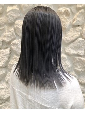 ヘアサロン エフ 渋谷(F) #ハイライト#ブルーアッシュ