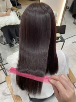 ジーナ 博多筑紫口(Zina)&nbsp;髪質改善トリートメント/透明感カラー/ラベンダーカラー/博多