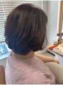 毛先ふんわりツヤっとボブ