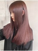 ハイトーンデザインカラーペールピンクベージュホワイトブロンド