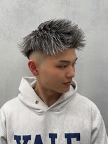 ルースト 西院店(ROOST)&nbsp;ホワイトハイライトジェットモヒカン