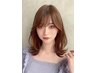透明感.赤.黄色消☆アディクシーカラー+CUT+3stepTRspa+マーブ+炭酸泉￥11500