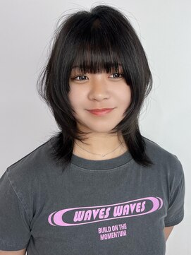 ピープスアンドスー 表参道 渋谷(Peeps&Suu.) ウルフレイヤー 小顔 ハッシュカット 渋谷 表参道