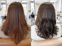 ビート(BEAT)の雰囲気(Before→After|オーガニックカラーで白髪ケア×垢抜けを同時に!)