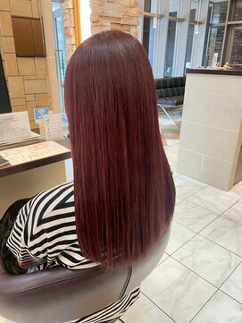 ルページ 千葉(lpage) 髪質改善/顔周りレイヤーカット/グレージュ[千葉/千葉駅]