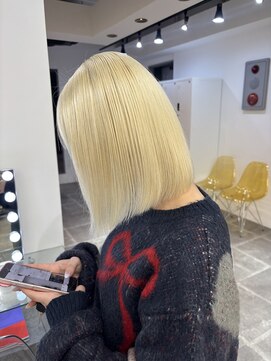 ペレ 栄店(PELE) 黒髪/クラゲヘアー/オリーブグレー/小顔/ココアベージュ/栄