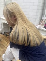 シダミノオ(sida MINOH)&nbsp;ブロンドカラー/ハイトーンカラー/大阪/カラーリスト