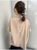 透明感カラー/チョコレートブラウン/ヘアアレンジ