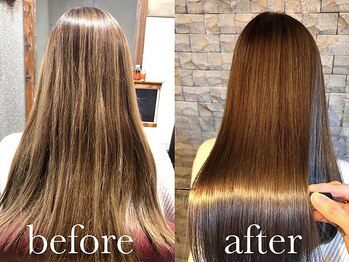 アンスリープ(ansleep)の写真/【髪質改善】ダメージヘアの救世主！諦めていたパサつきをリセットし、芯から潤う理想の艶髪へ
