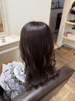 エクファ ヘア シェリル 草津 南草津店(ex-fa hair cherir)&nbsp;着物ヘア/大人ガーリー/ダークアッシュ/似合わせカット/南草津