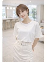 アグ ヘアー ロジェット 松本桐店(Agu hair rojet)&nbsp;シースルーマッシュショート◎