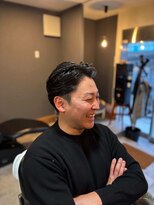 ザ ブライト バーバー(The BRIGHT BARBER)&nbsp;教場キムタク風　七三オールバック ツーブロ