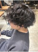 似合わせ波打ちスパイラルパーマ