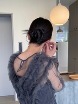 ローレンアオ(LOREN AO)&nbsp;ヘアアレンジ 結婚式ヘアセット//前髪