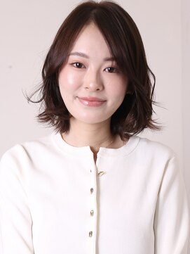 バーニー(BARNEY) 似合わせカット30代40代50代イメチェン小顔ピンクベージュ0404