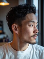 ネクストラグザ 大阪店 メンズカットスタイル(パーマあり/なし相談可)+シェービング
