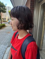 ハマモト ボブパーマ