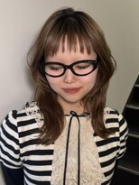 ブランコ 表参道(BLANCO)&nbsp;ハッシュカット/グレージュ/デザインカラー/表参道