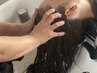 【20分】【ヘッドスパ】カット＋炭酸泉ヘッドSPA  20min　 【福島市】8250→