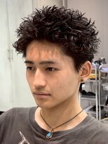 RETOUCH by fifth 銀座 ll Men's salon【10月26日NEW OPEN(予定)】&nbsp;銀座メンズパーマフェザーパーマセンターパートガイルヘアゆるめ