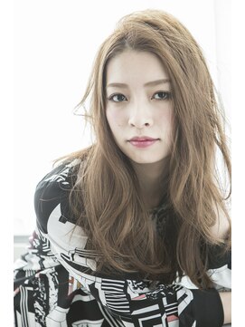 ミエル ヘア 新宿(miel hair) 【mielhair新宿】ハイライトMIXスポンテニアスグレージュ