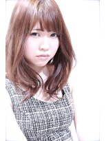 ホラン(HoLan)&nbsp;【ふわミディ】ラベンダーピンク☆無造作ラブカール★簡単♪