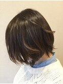 グレージュカラー4Dアイロン仕上げ