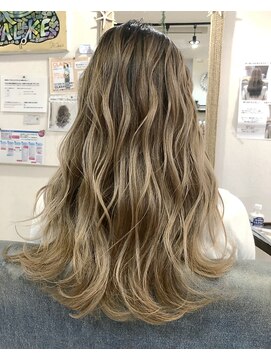 トーク 伊丹本店(TAL'KE) TAL'KE/バレイヤージュ×ホワイトベージュ_315