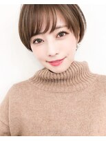 トゥーナ 表参道(tona)&nbsp;【to/na】宮崎えりな 小顔ひし形マッシュショート20代30代40代