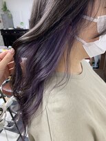 ヘアーデザインサロン スワッグ(Hair design salon SWAG) ブルーバイオレット