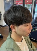 柔らかマッシュヘア